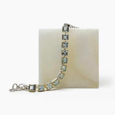 Aquamarine Bracelet / Silver