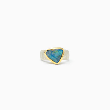 Boulder Opal Ring / Silver