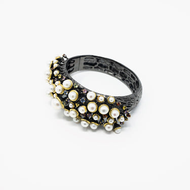 Pearls & Gems Bracelet / Silver